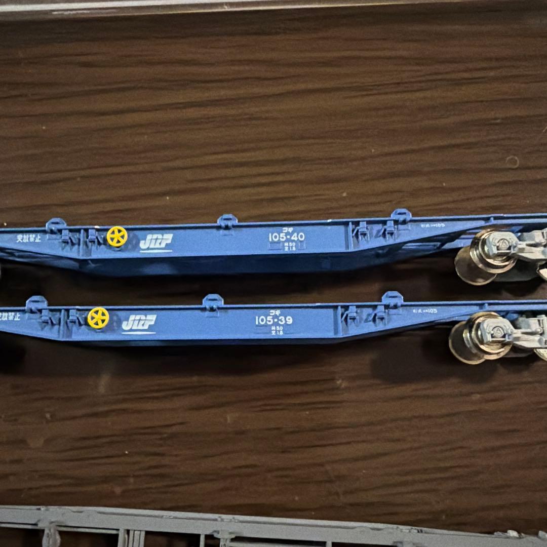 JR貨物 コキ105・106・107 JR貨物・JOTコンテナ 計5個入