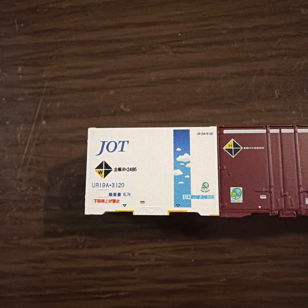 JR貨物 コキ105・106・107 JR貨物・JOTコンテナ 計5個入