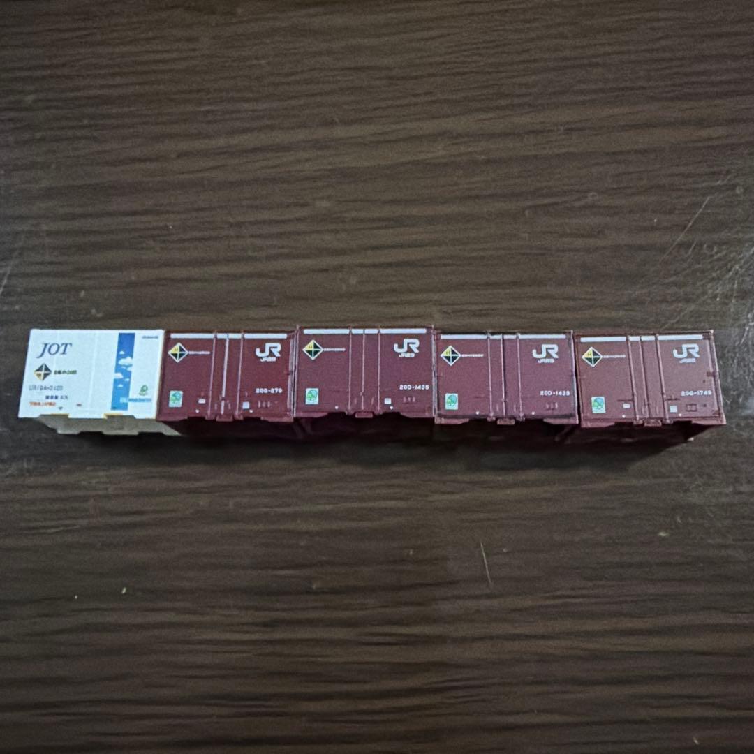 JR貨物 コキ105・106・107 JR貨物・JOTコンテナ 計5個入