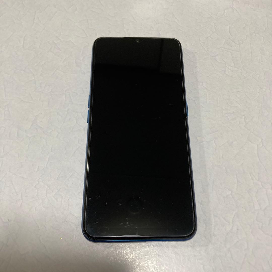 oppo スマートフォン グラデーションブルー