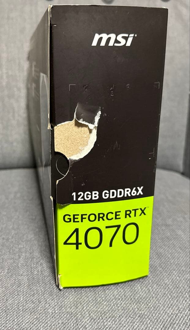 グラフィックボード・グラボ・ビデオカード GeForce RTX4070 VENTUS 2X 12G OC