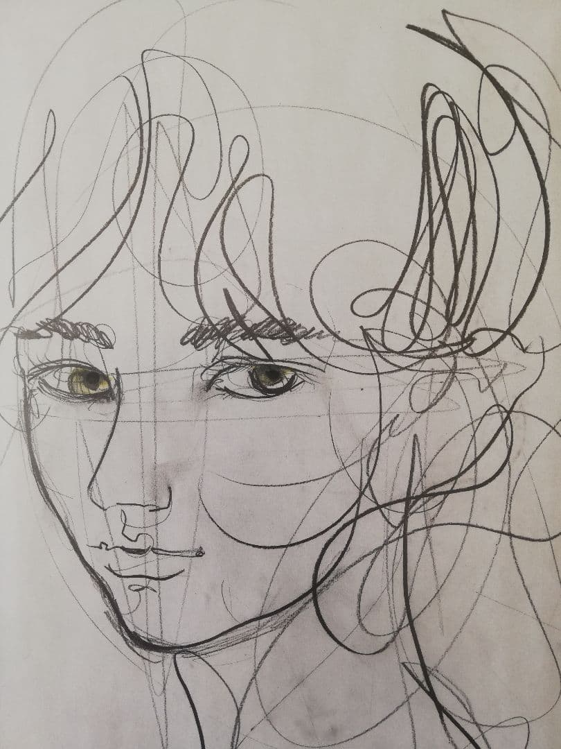 木原千春　ドローイング　3点