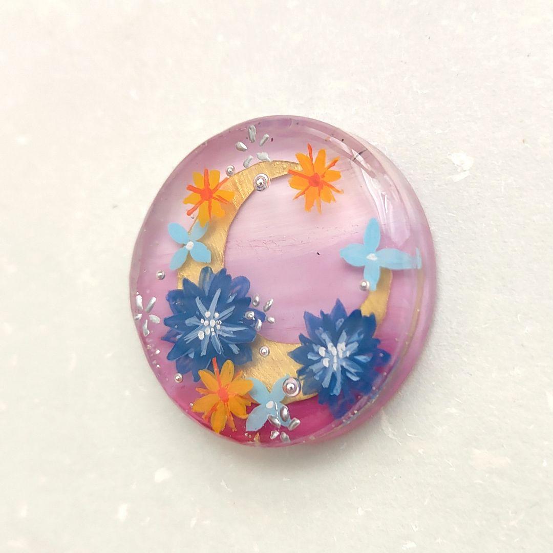 【898】ハンドメイド　レジン　ヘアゴム　ポニーフック
