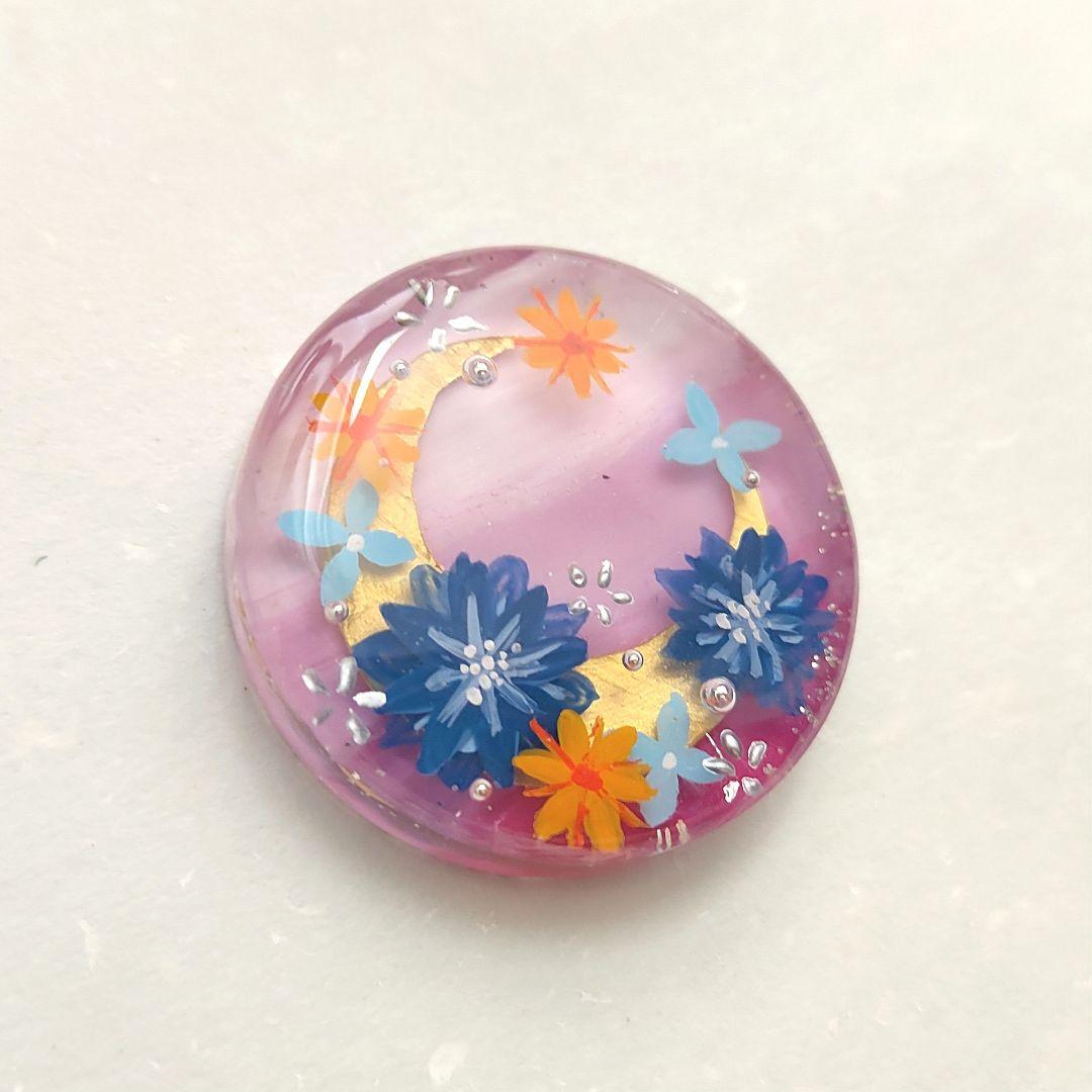 【898】ハンドメイド　レジン　ヘアゴム　ポニーフック