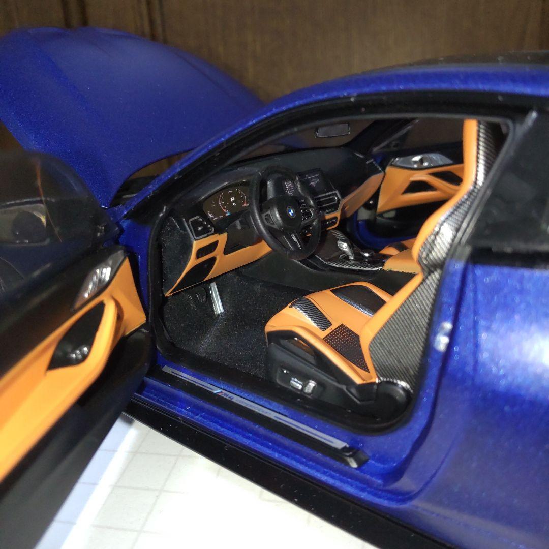  M4 2020 ブルーメタリック 1/18 ミニチャンプス CLDC