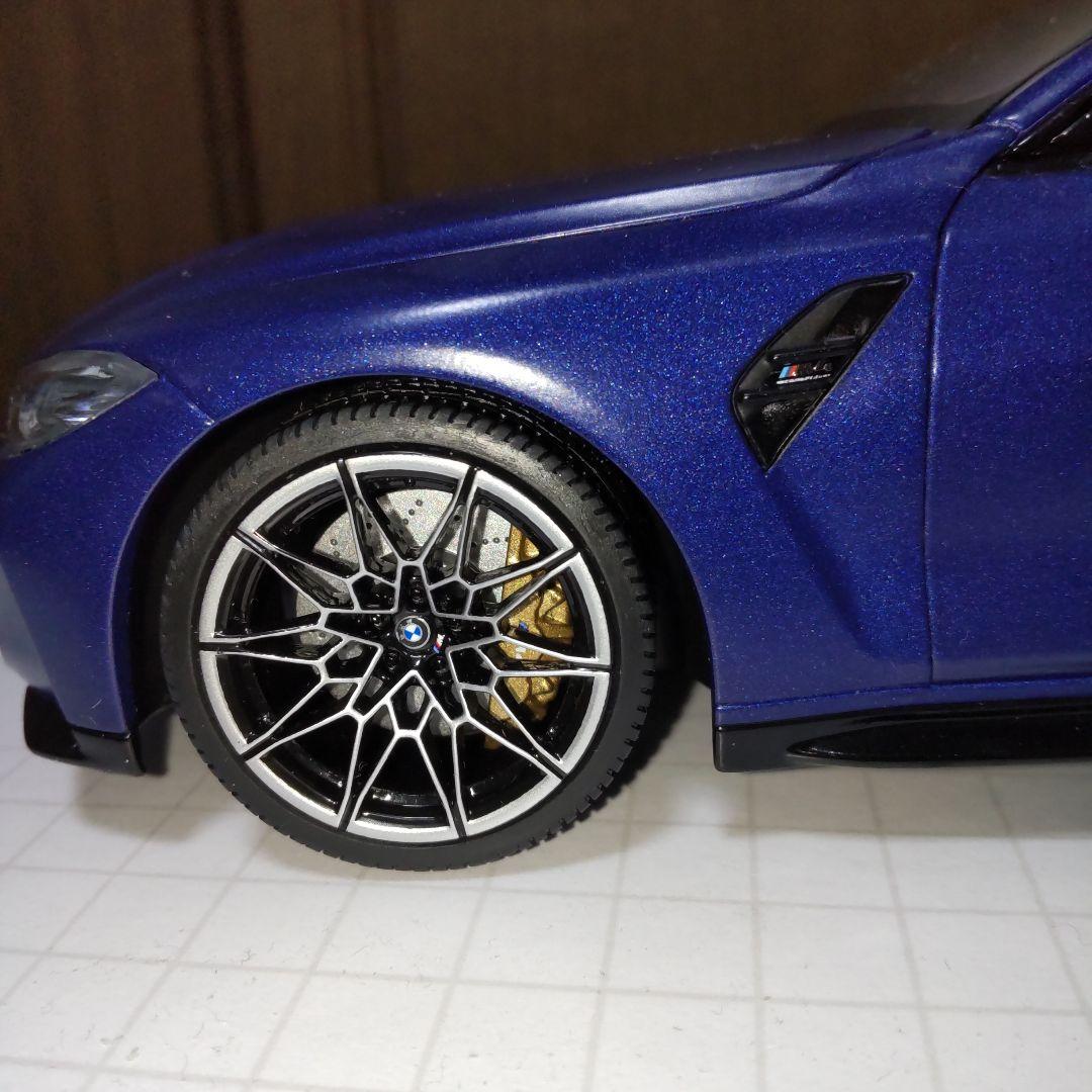  M4 2020 ブルーメタリック 1/18 ミニチャンプス CLDC