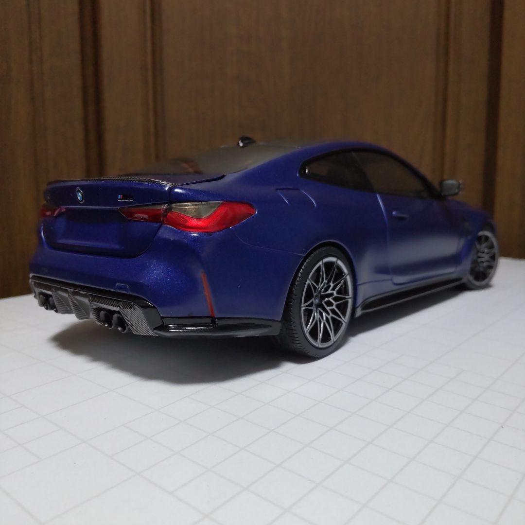  M4 2020 ブルーメタリック 1/18 ミニチャンプス CLDC