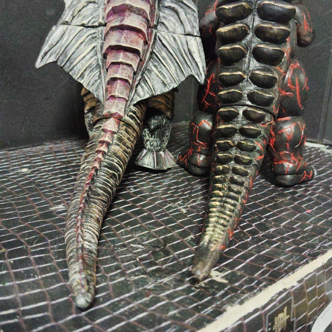 Naoウルトラ怪獣旧型ソフビカオスゴルメデ.クロスサバーガ（リアル塗装）