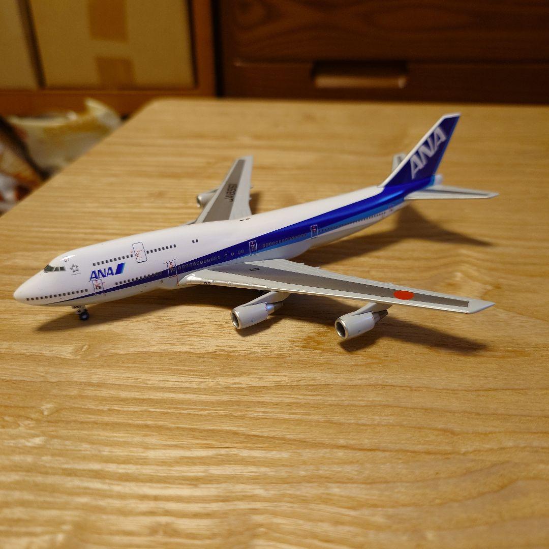 全日空商事　B747　ラストフライト126便　那覇‐羽田　１/400