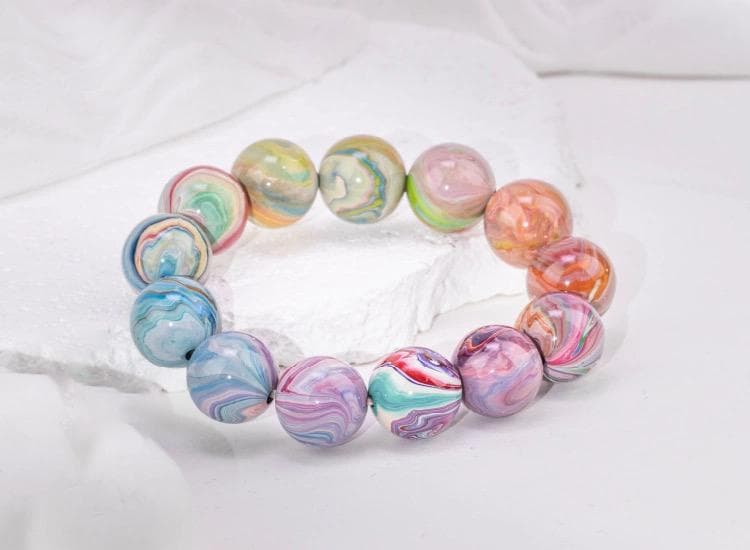 古法非遺産 大漆珠 天然木 小葉紫檀木 高級品 多色 ブレスレット