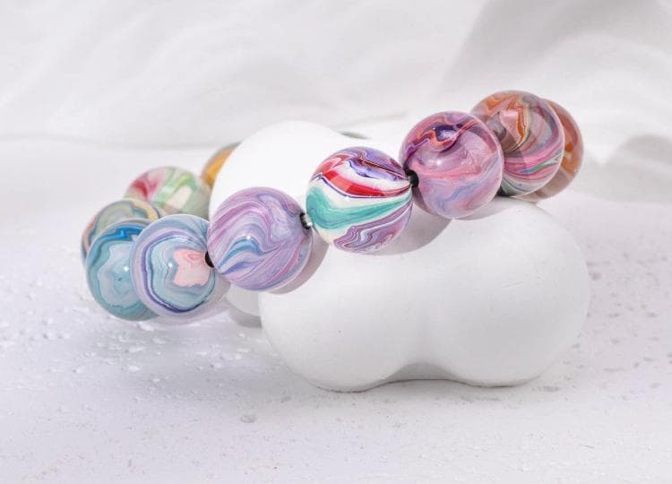 古法非遺産 大漆珠 天然木 小葉紫檀木 高級品 多色 ブレスレット