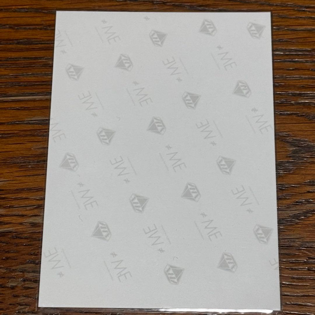 ≠ME ノイミー　谷崎早耶　直筆生写真　アンチコンフィチュール コメあり