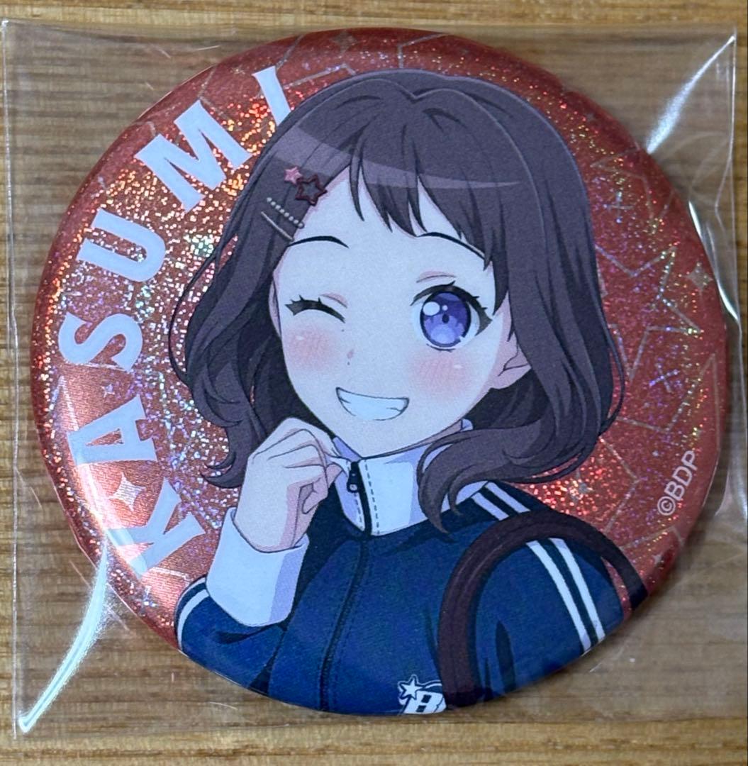 戸山香澄　缶バッジ37個＋特典カード　バンドリ10周年WEGO ポピパ