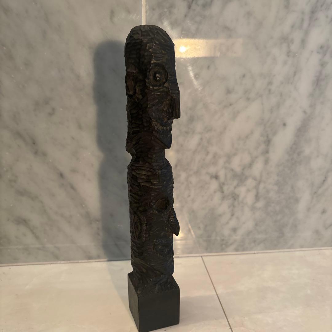 アフリカビンテージモダンアートにも通ずる美しいデザインプリミティブアートの木彫り