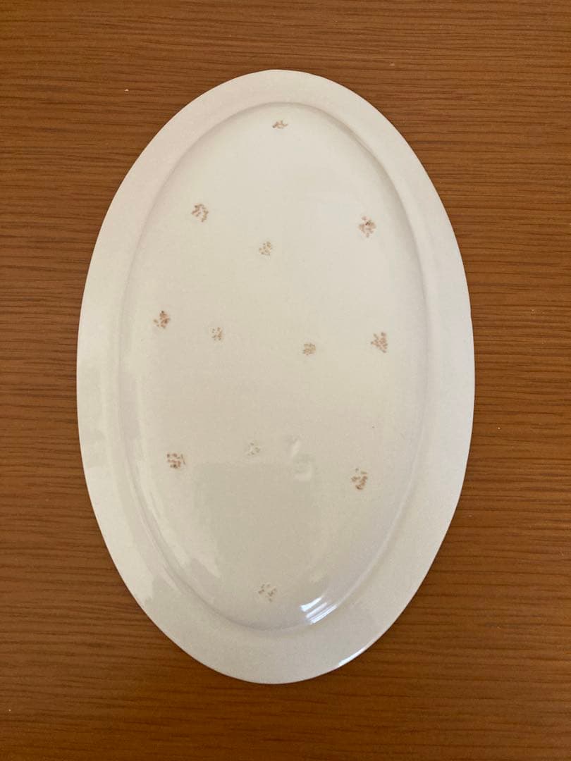 岡田直人さん オーバル皿 １枚