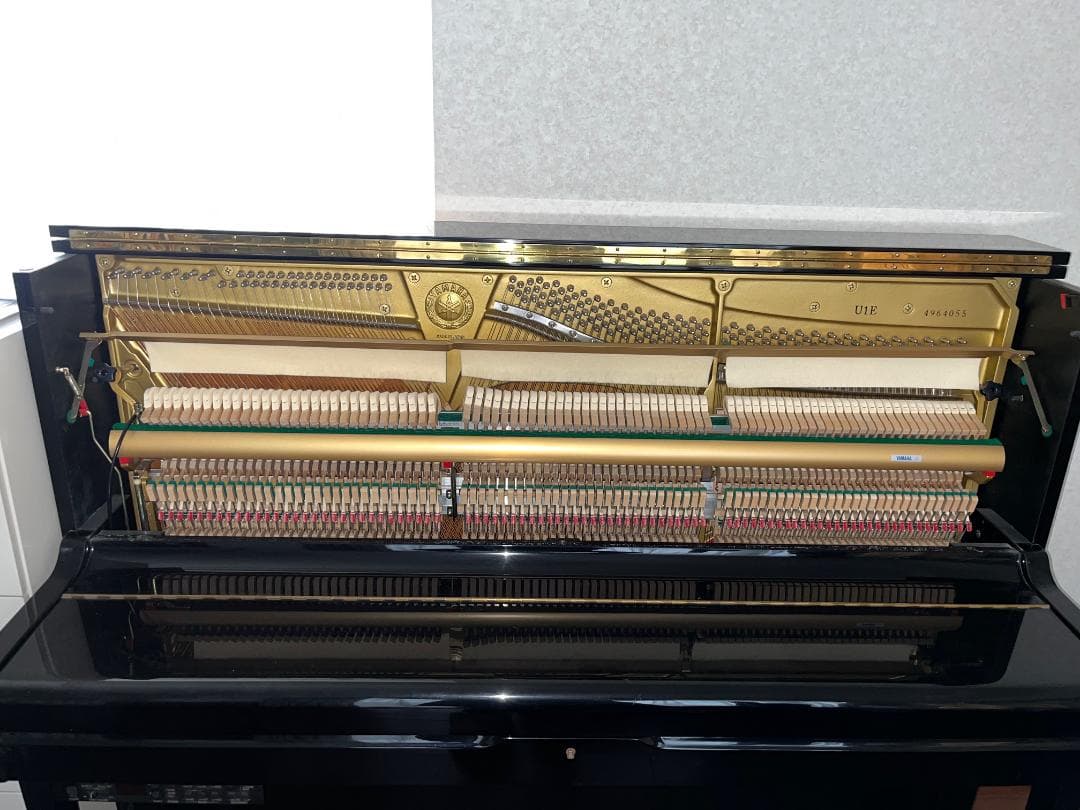 【夜でも弾ける】YAMAHA U1E Technicsサイレントピアノ 椅子付き