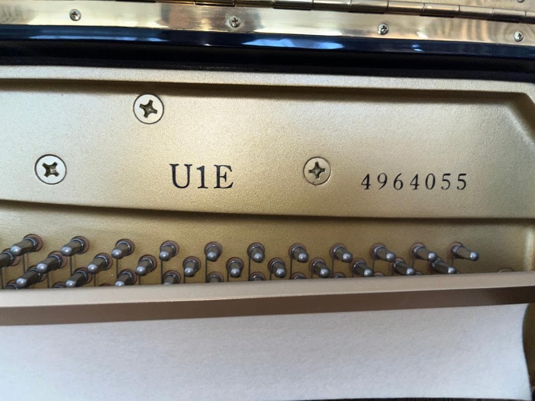【夜でも弾ける】YAMAHA U1E Technicsサイレントピアノ 椅子付き
