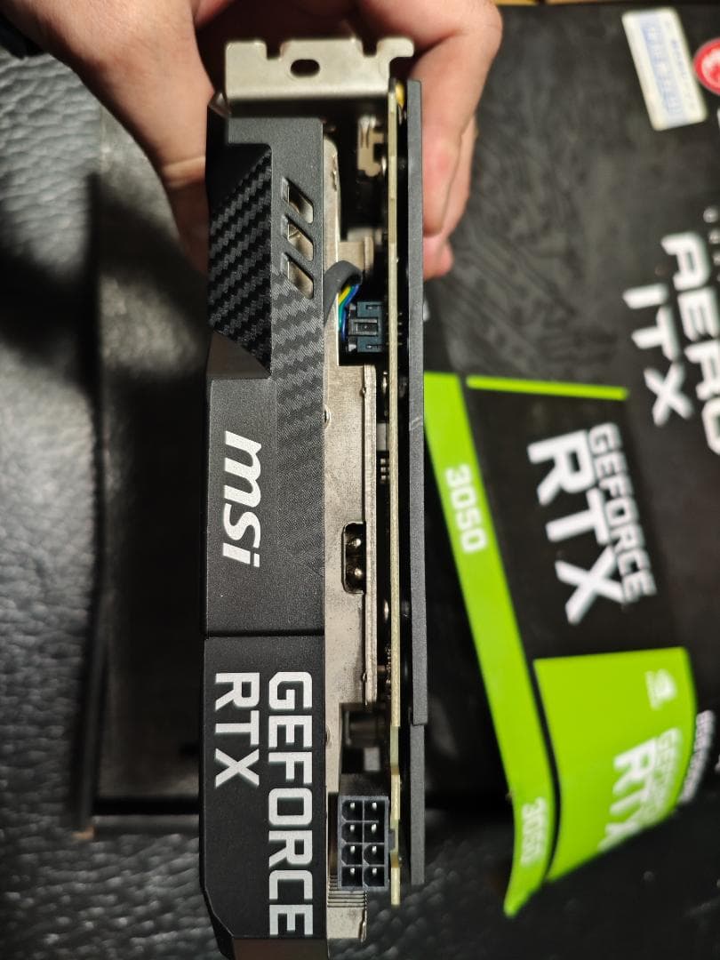 グラフィックボード・グラボ・ビデオカード MSI GeForce RTX 3050 AERO ITX 8G OC