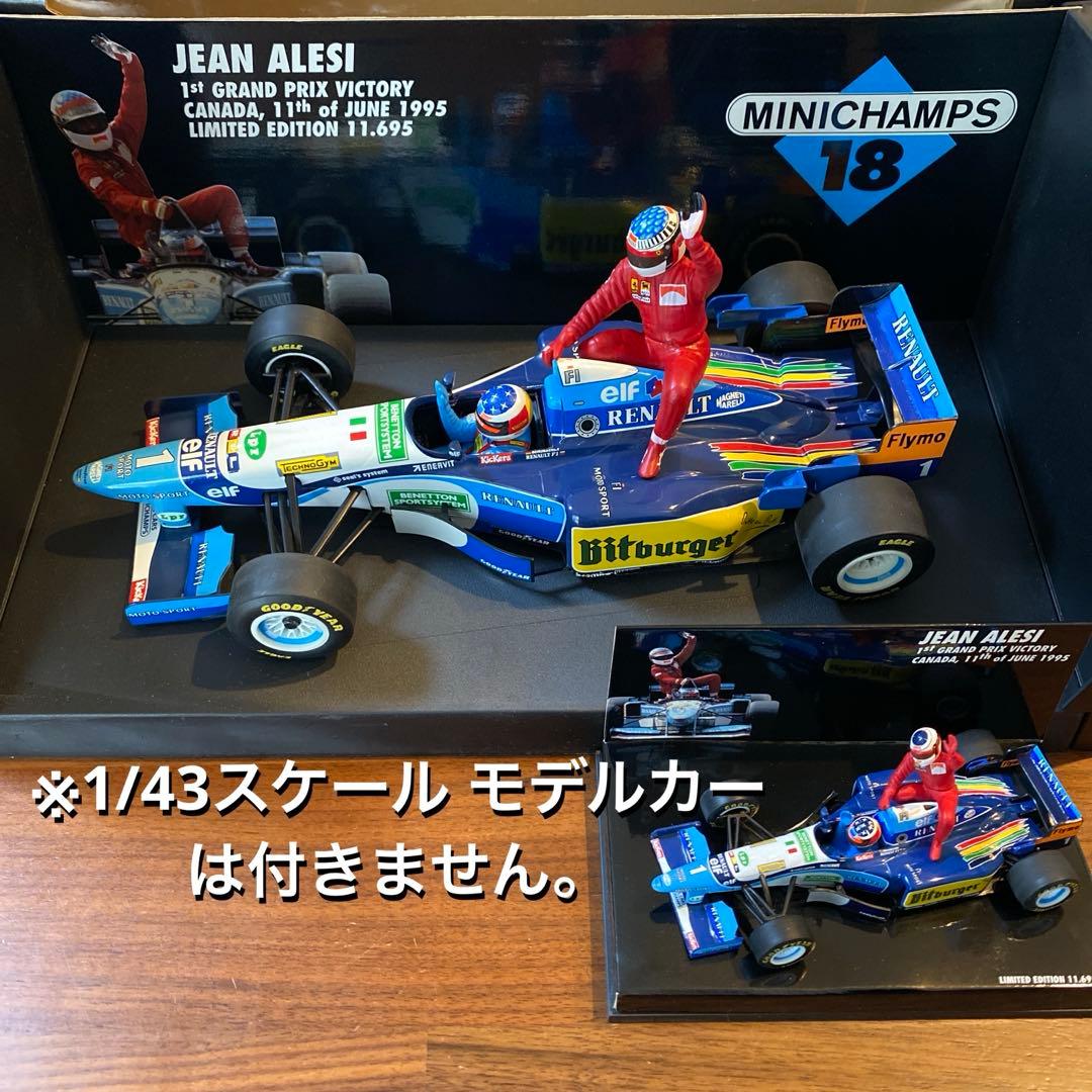 1/18 ジャン・アレジ ライドオン ミハエル・シューマッハ ベネトン B195