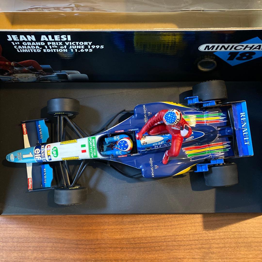 1/18 ジャン・アレジ ライドオン ミハエル・シューマッハ ベネトン B195