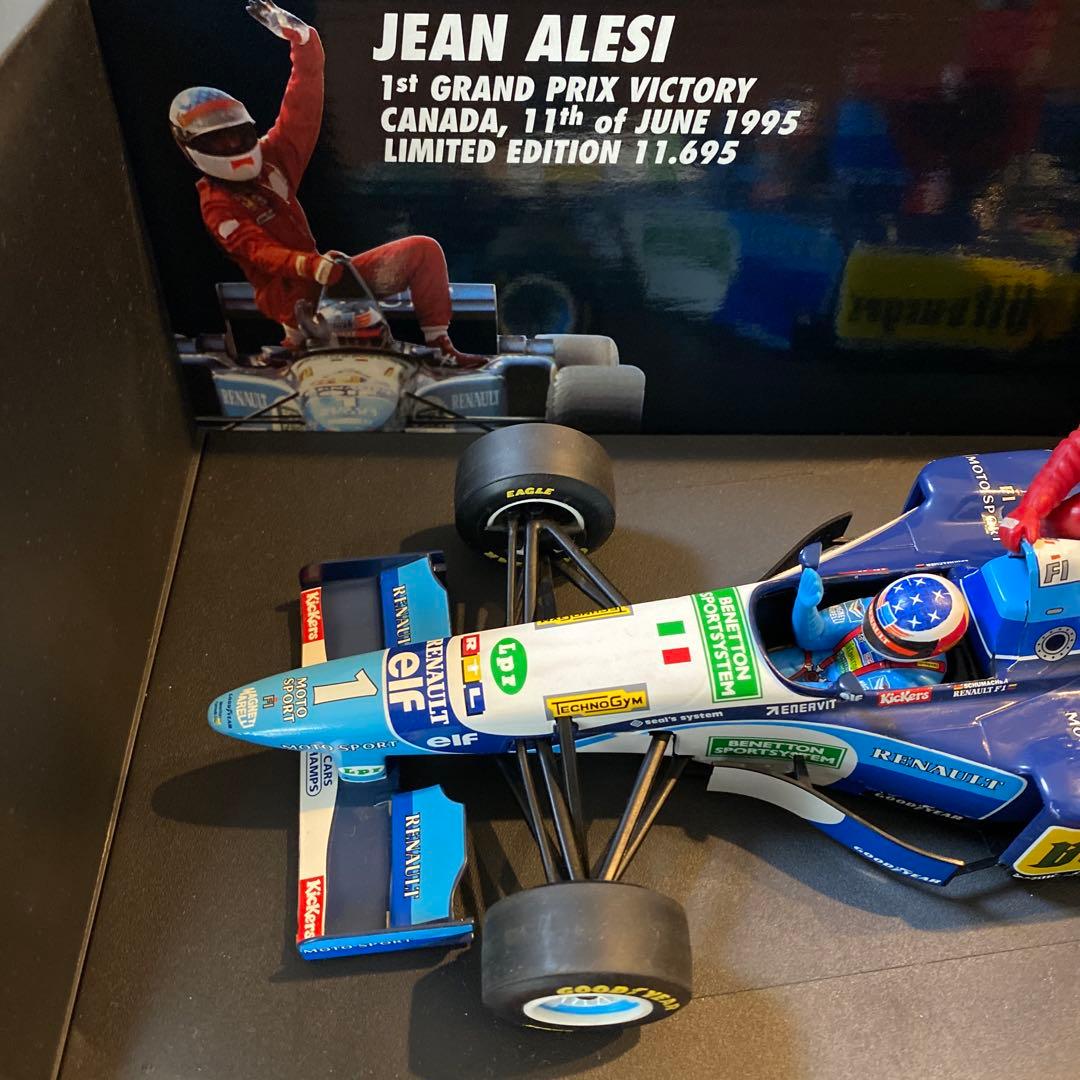 1/18 ジャン・アレジ ライドオン ミハエル・シューマッハ ベネトン B195