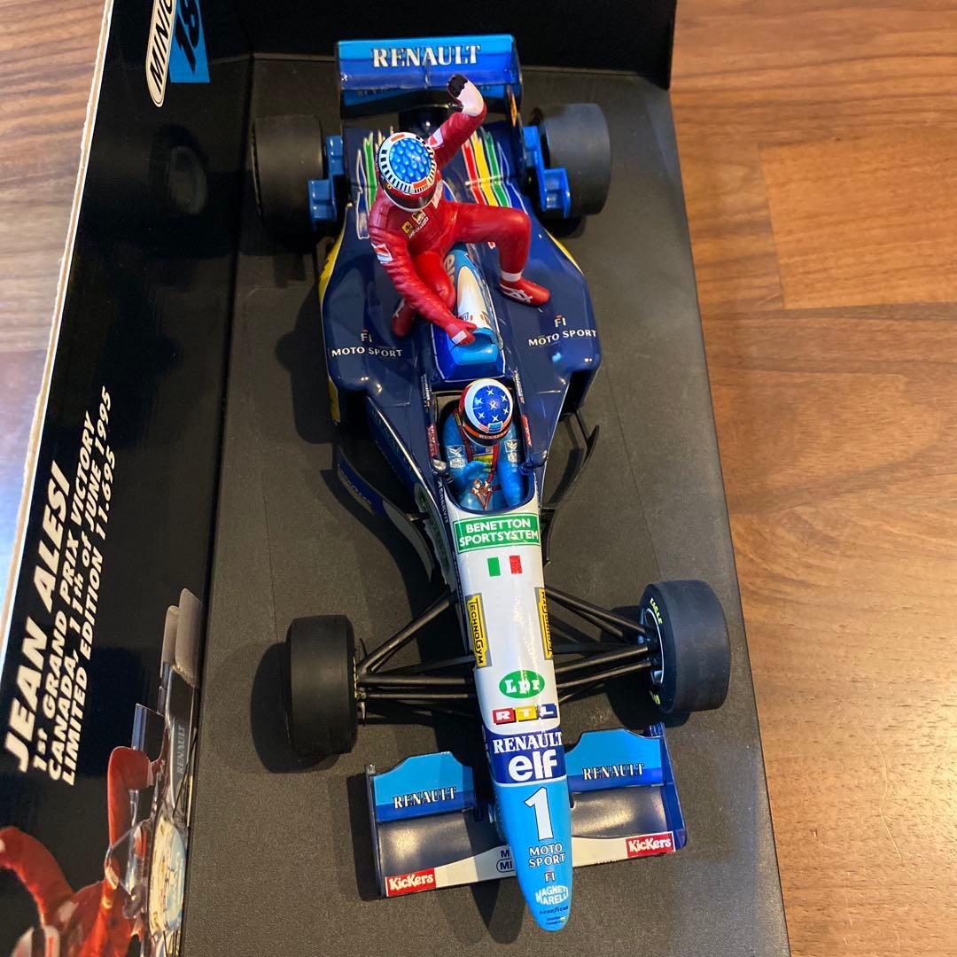 1/18 ジャン・アレジ ライドオン ミハエル・シューマッハ ベネトン B195