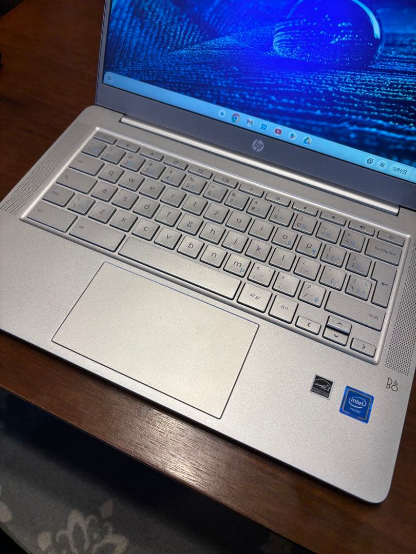 Chromebook本体 HP 14\" Chromebook celeron N4000 - Silver