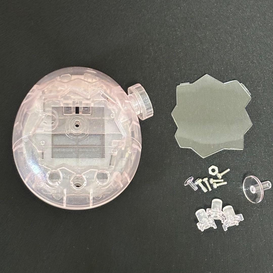 たまごっちパラダイス カスタム シェル クリアピンク パールラメ ラメ