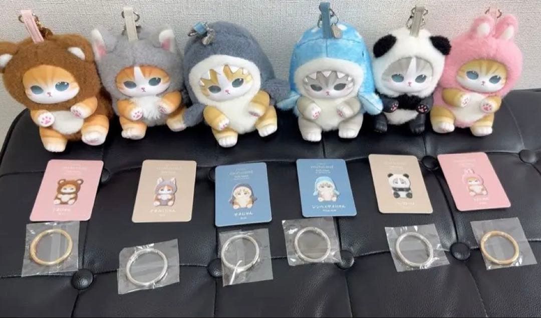 mofusandキラメッコ 6体フルコンプセット箱無し