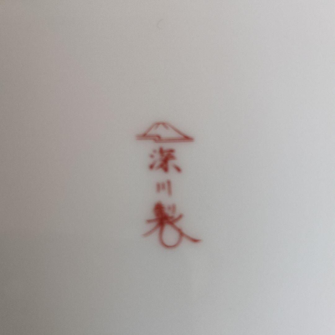 お値下げしました　深川製磁　ブルーチャイナ　盛皿