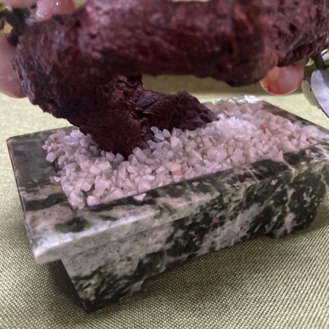 玉石 翡翠 アンティーク 桃の木 盆栽 中国工藝 中国土産 翡翠桃 中国美術