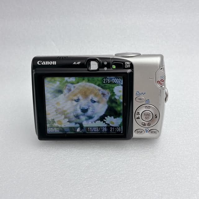 【美品】Canon キャノン IXY DIGITAL 800IS デジカメ