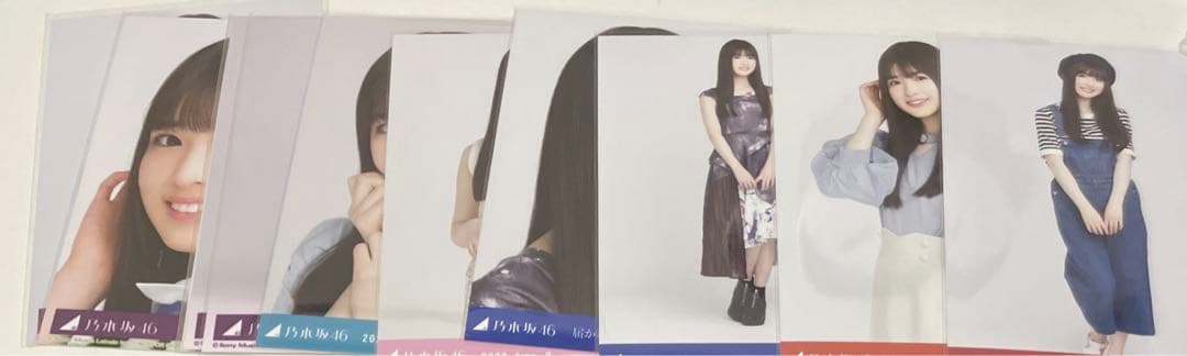 乃木坂46 生写真　5期生　池田瑛紗　菅原咲月　井上和　中西アルノ