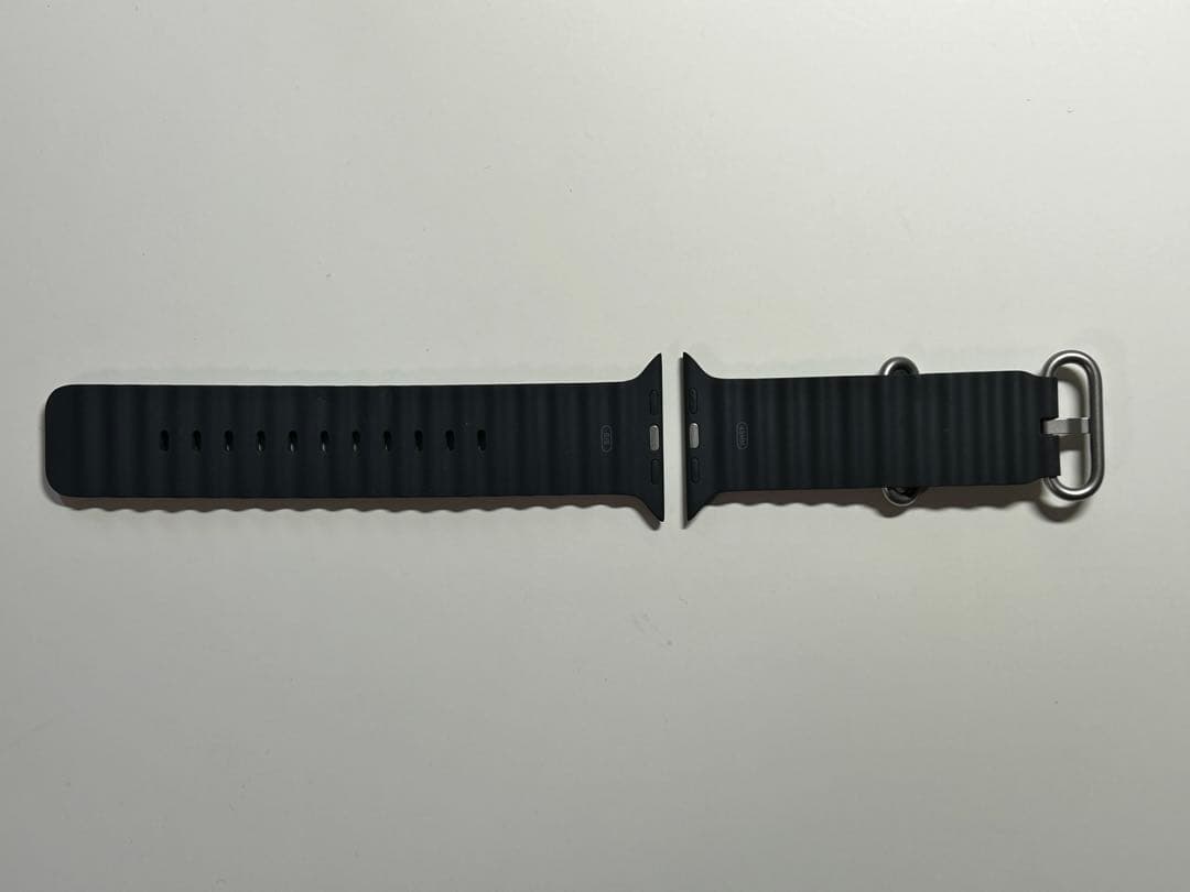 【美品・箱なし】純正49mmオーシャンバンド・ブラック（ナチュラルチタニウム）④