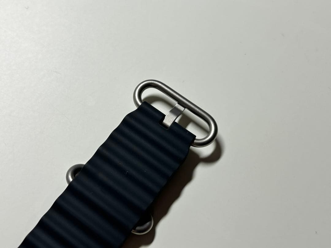 【美品・箱なし】純正49mmオーシャンバンド・ブラック（ナチュラルチタニウム）④