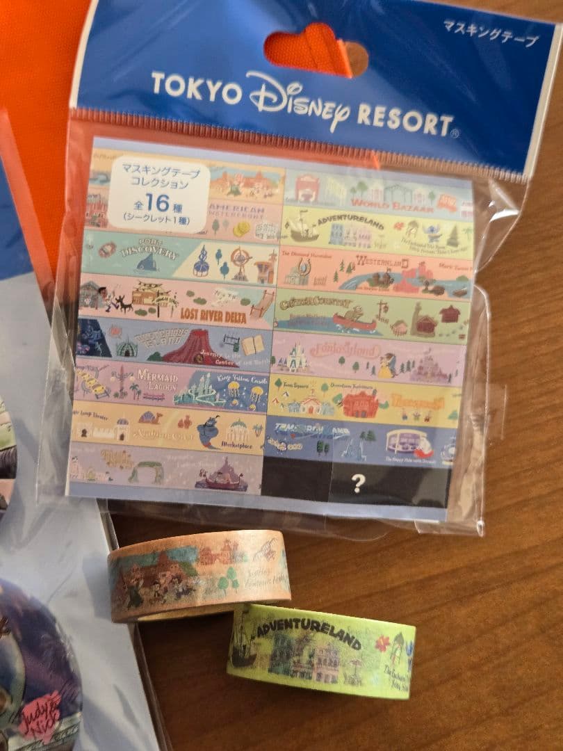 ズートピア 缶バッジ 4個セット➕️マスキングテープ２種