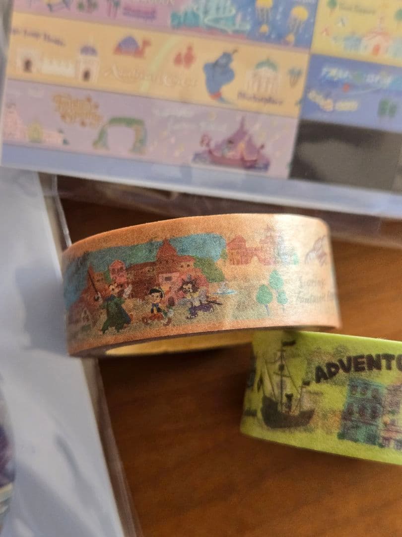 ズートピア 缶バッジ 4個セット➕️マスキングテープ２種