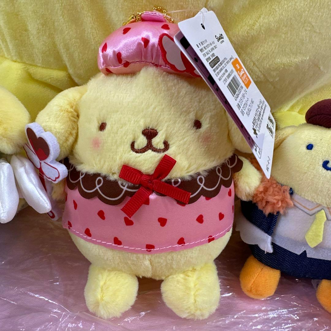 ポムポムプリン ぬいぐるみマスコット 14個