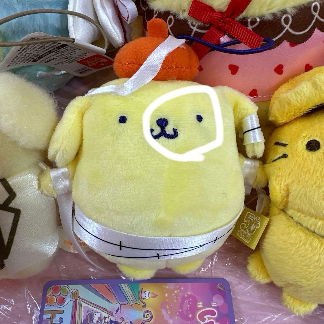 ポムポムプリン ぬいぐるみマスコット 14個