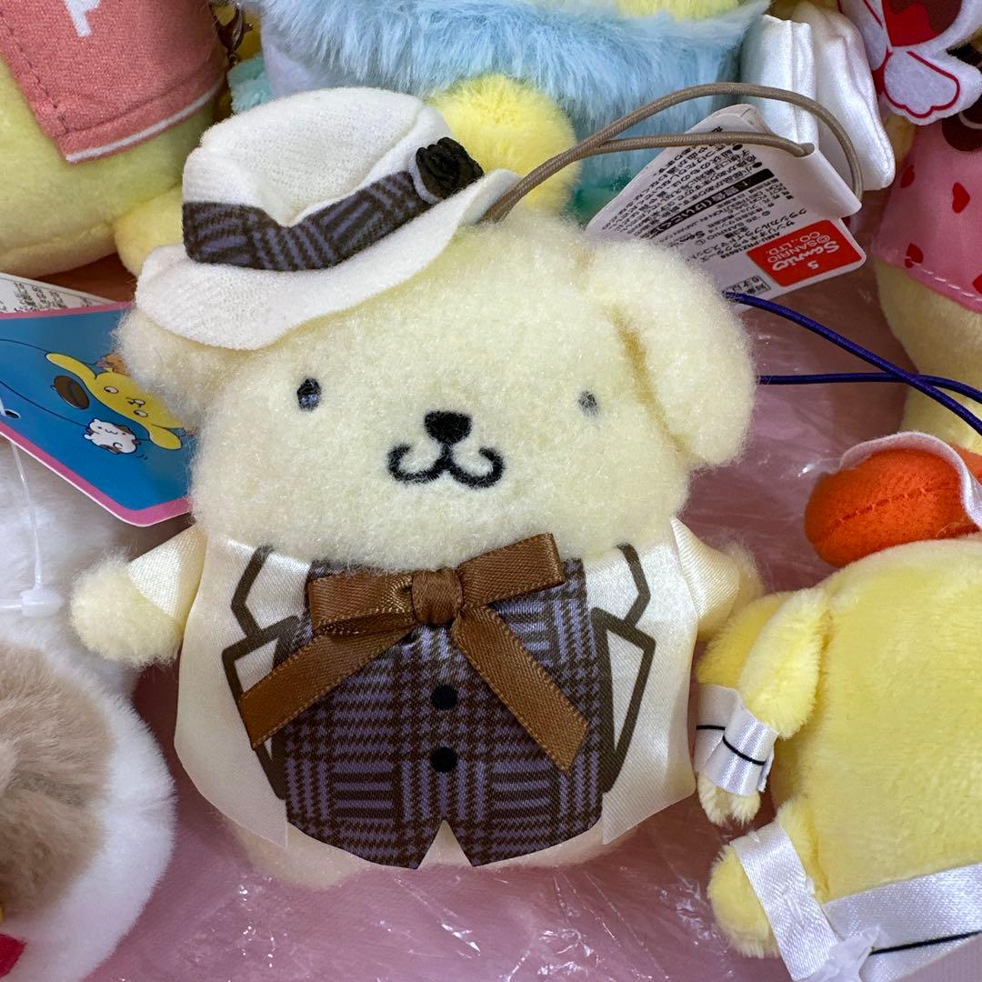ポムポムプリン ぬいぐるみマスコット 14個