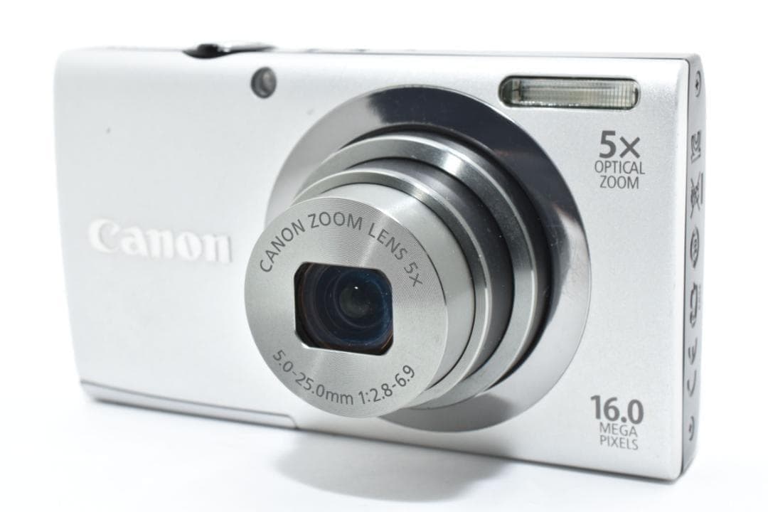 【美品・返品保証】キヤノン Canon PowerShot A2300 シルバー