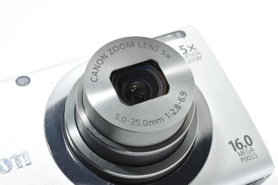 【美品・返品保証】キヤノン Canon PowerShot A2300 シルバー