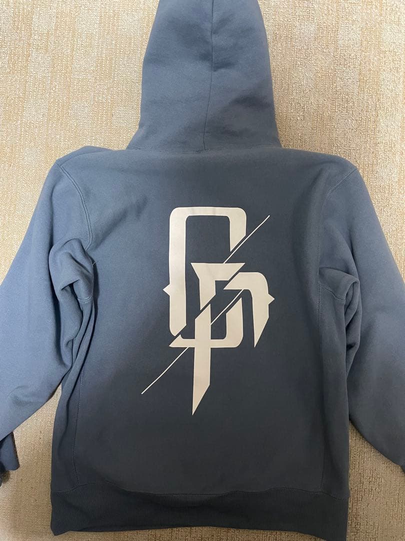 coldrain INrain HOODIE（STONE BLUE） L