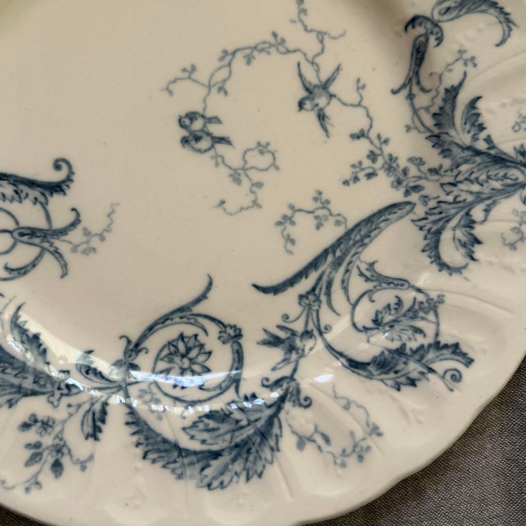 22センチアンティークプレート