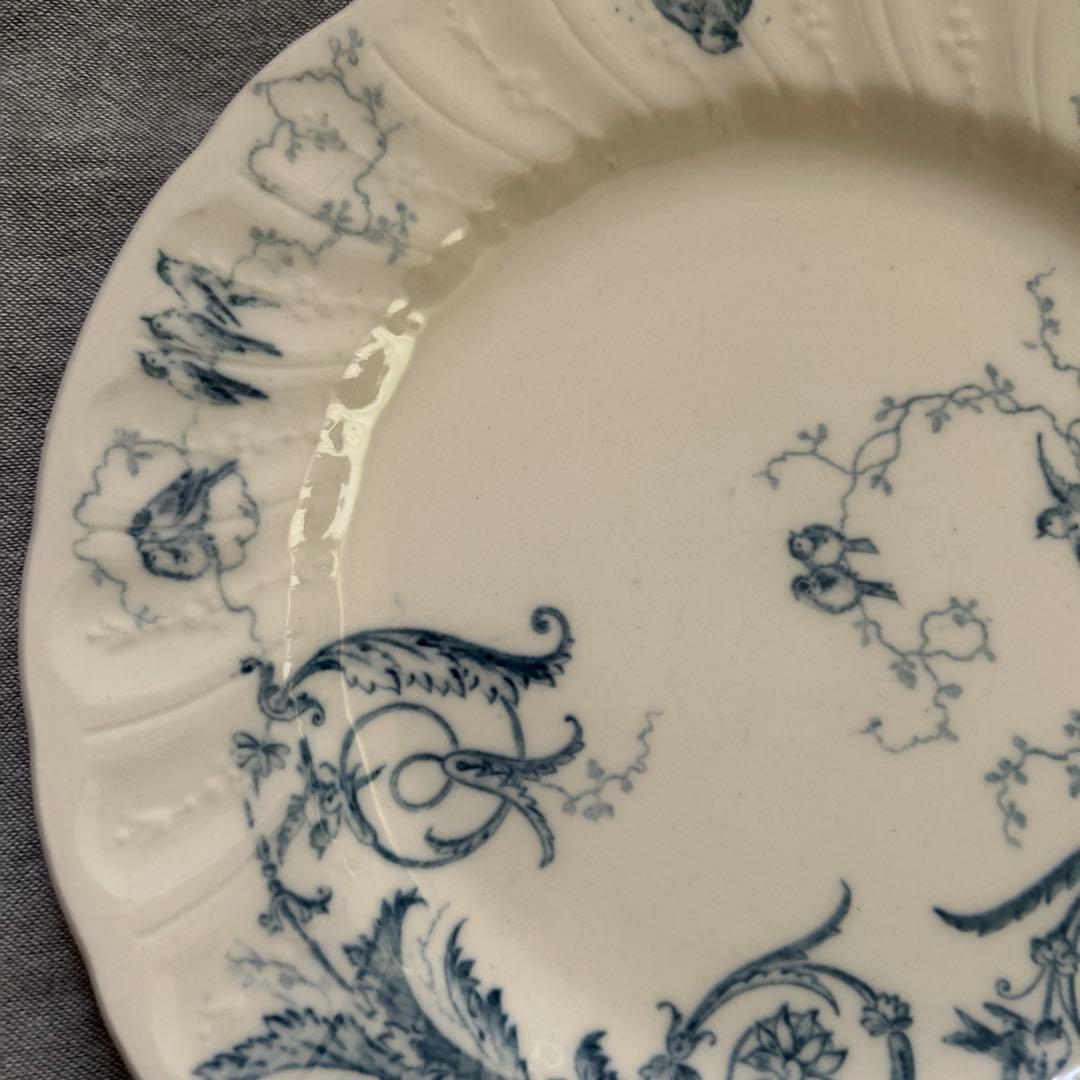 22センチアンティークプレート