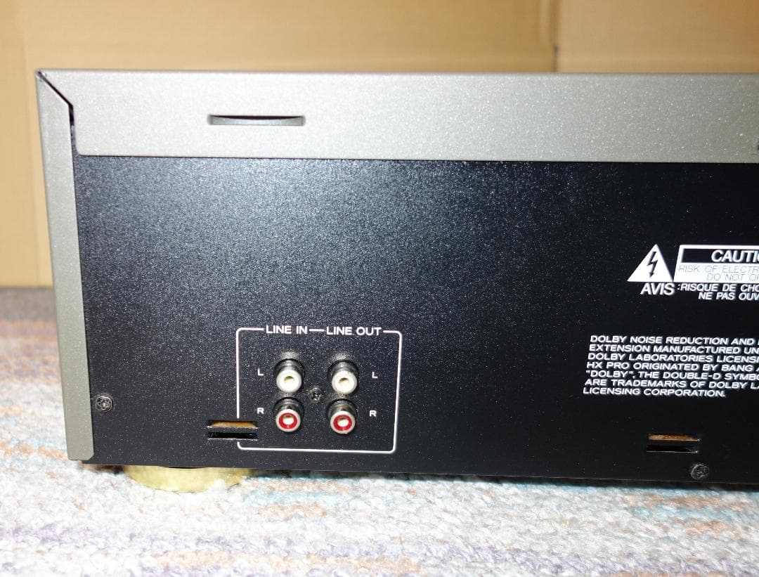 【徹底メンテナンス品】TEAC V-1050 カセットデッキ