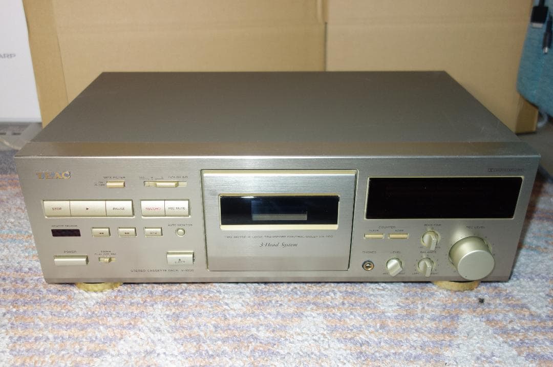 【徹底メンテナンス品】TEAC V-1050 カセットデッキ