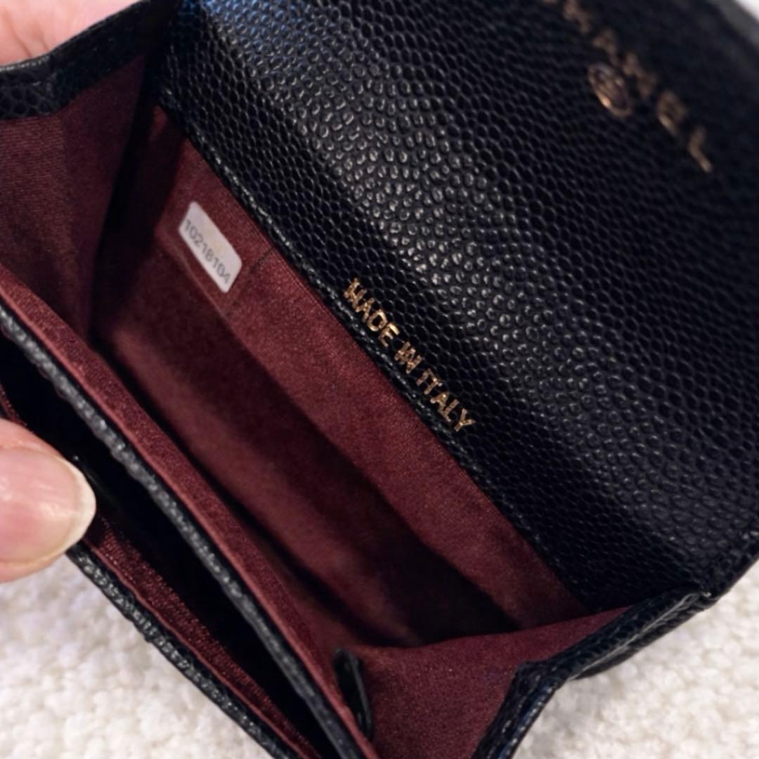 CHANEL ノベルティ　ブラック キルティング ケース