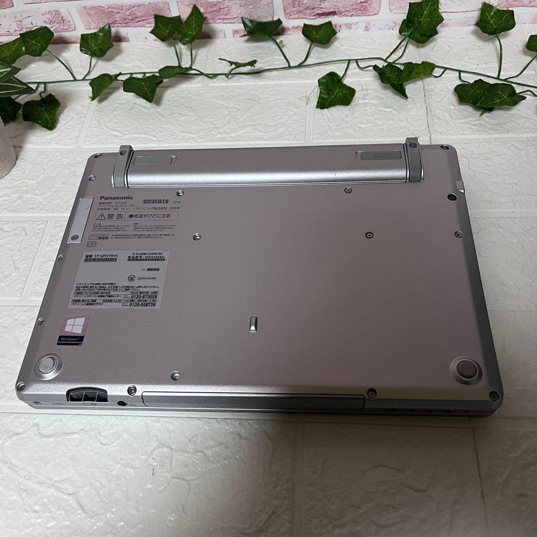 ★美品 SSD128GB メモリ8GB★CF-SZ5 カメラ ノートPC190