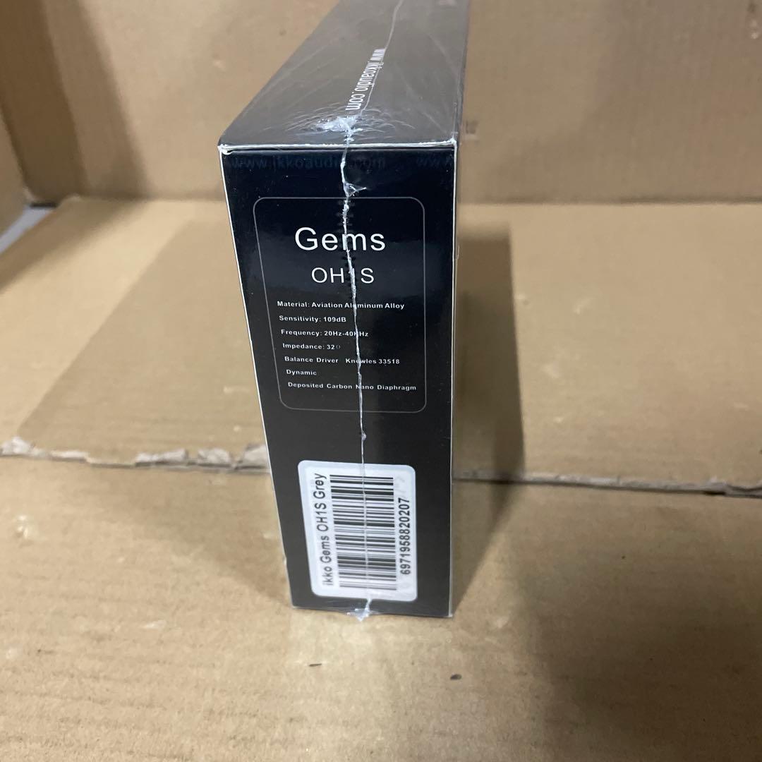 イッコー ikko イヤホン OH1S グレー